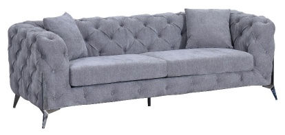 Thumbnail: Chesterfield grey 3+2  sofa 
