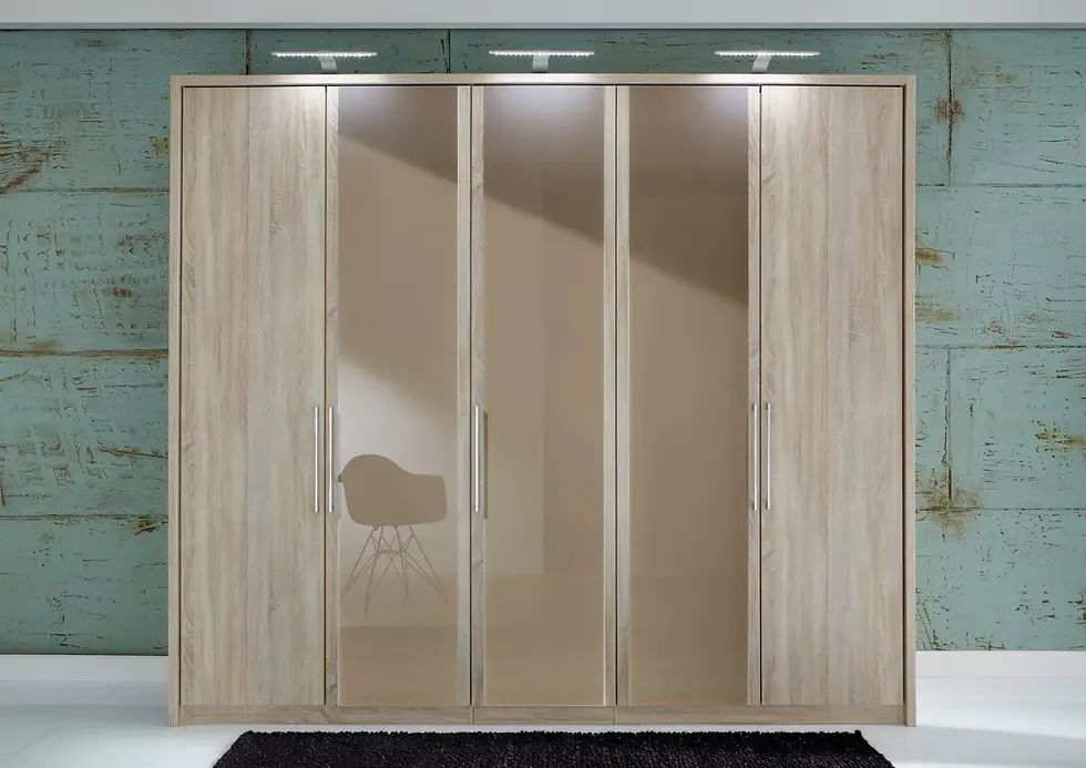 Thumbnail: Berlinna Bespoke Sliding and hinged wardrobe range