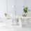 Thumbnail: Milano 1.6M marble dining set with 4 Gio dining chairs