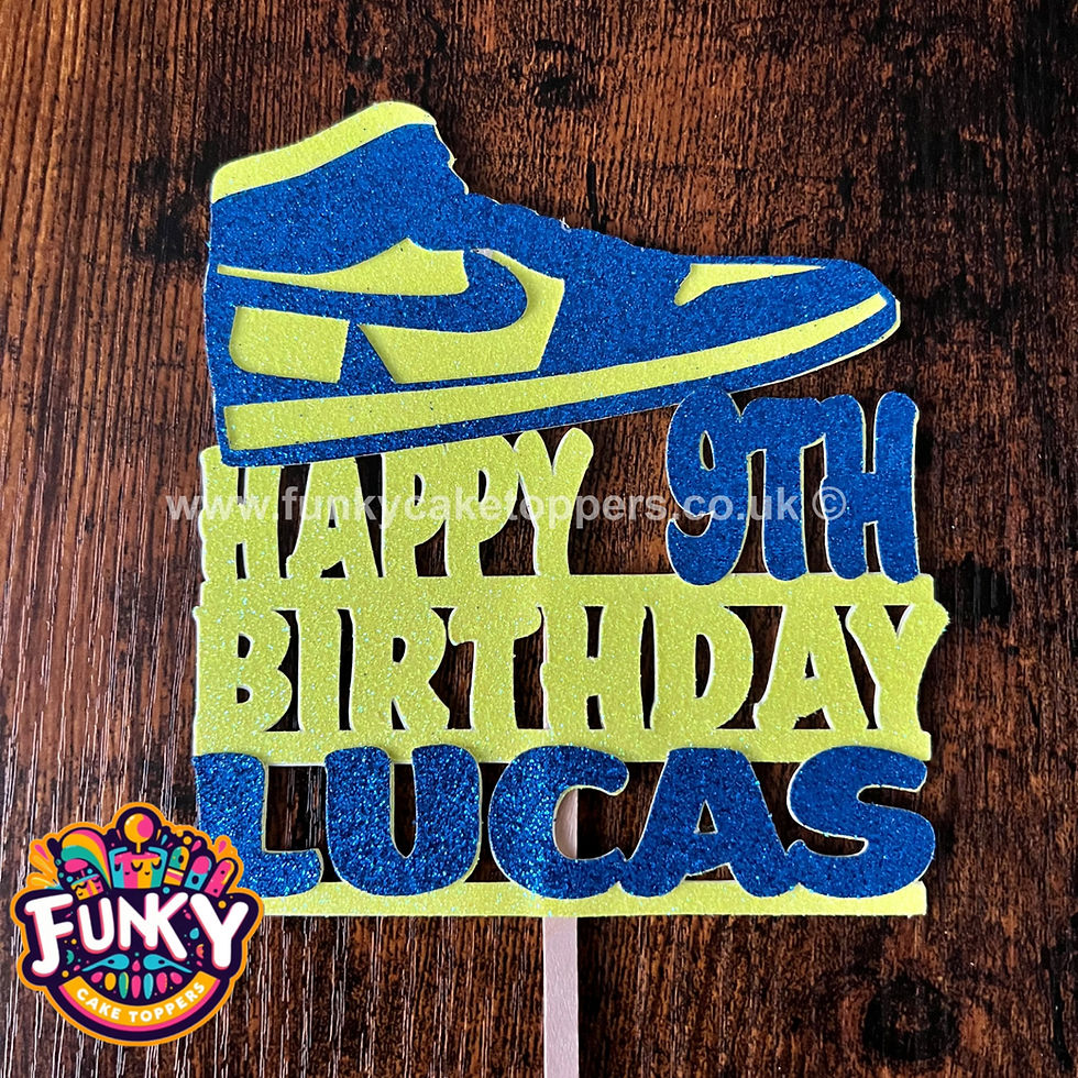 Nike Trainer Cake Topper
