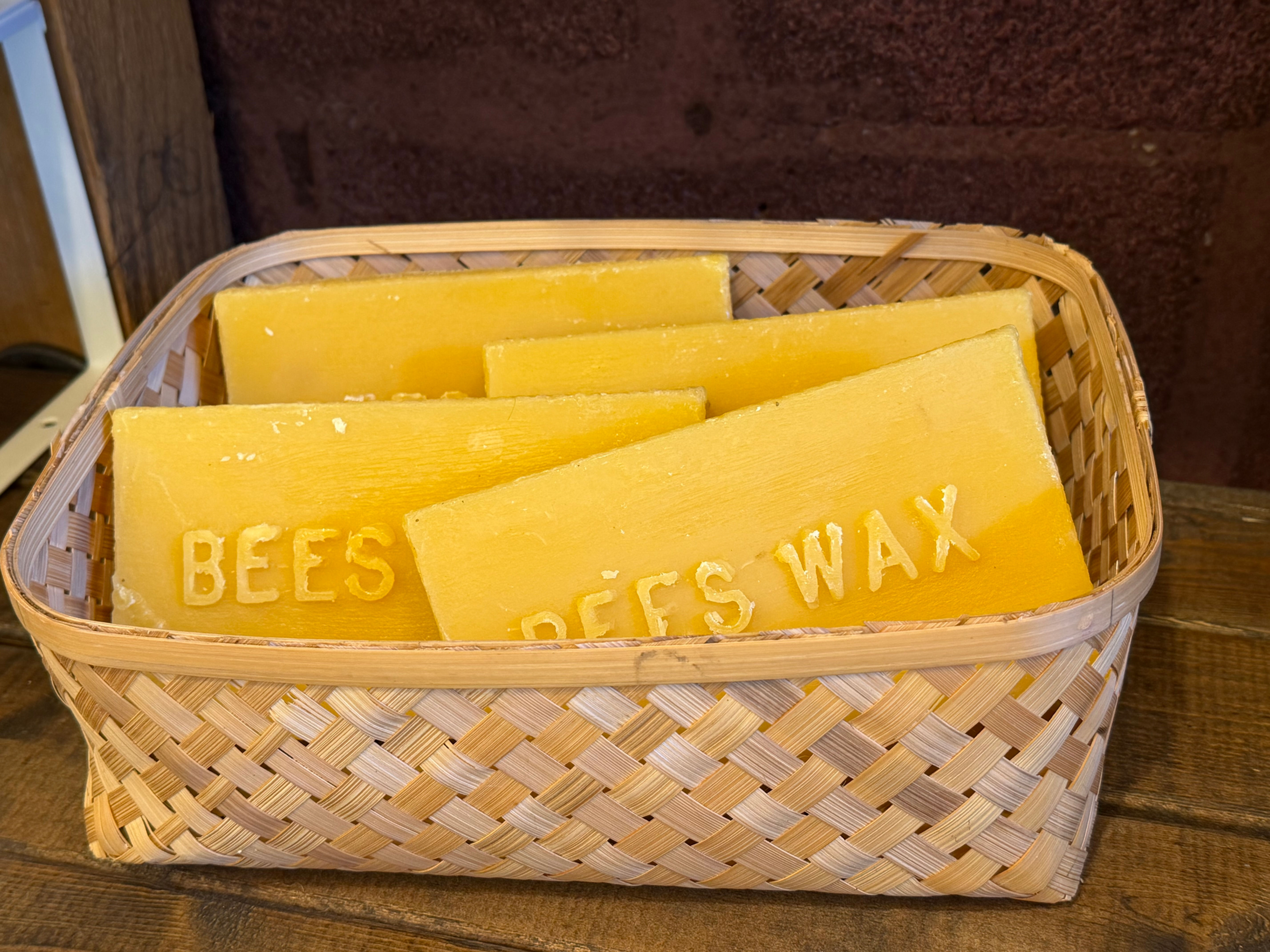 Beeswax one pound block