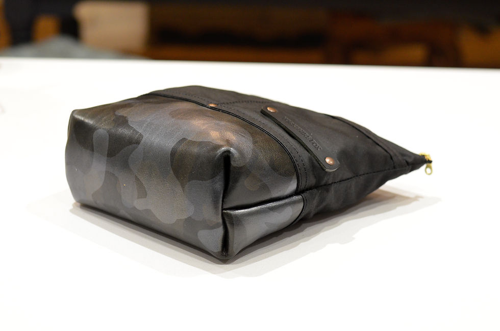 Thumbnail: Large Camouflage Washbag, Craft Bag, Project  Bag, Cosmetic  Bag, Camera Bag