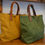 Thumbnail: Waxed Canvas Bag, Canvas Bag, Canvas Bag, Shoulder Bag, Shopper, Handbag