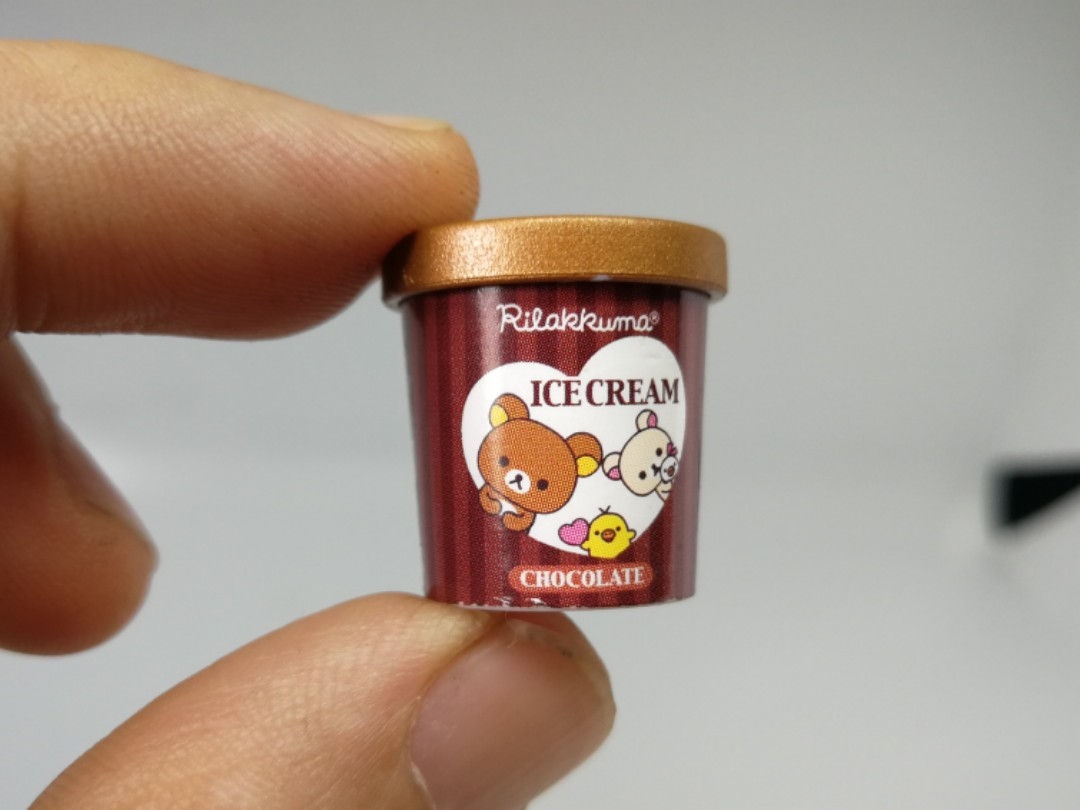A tub of Rilakkuma Ice Cream