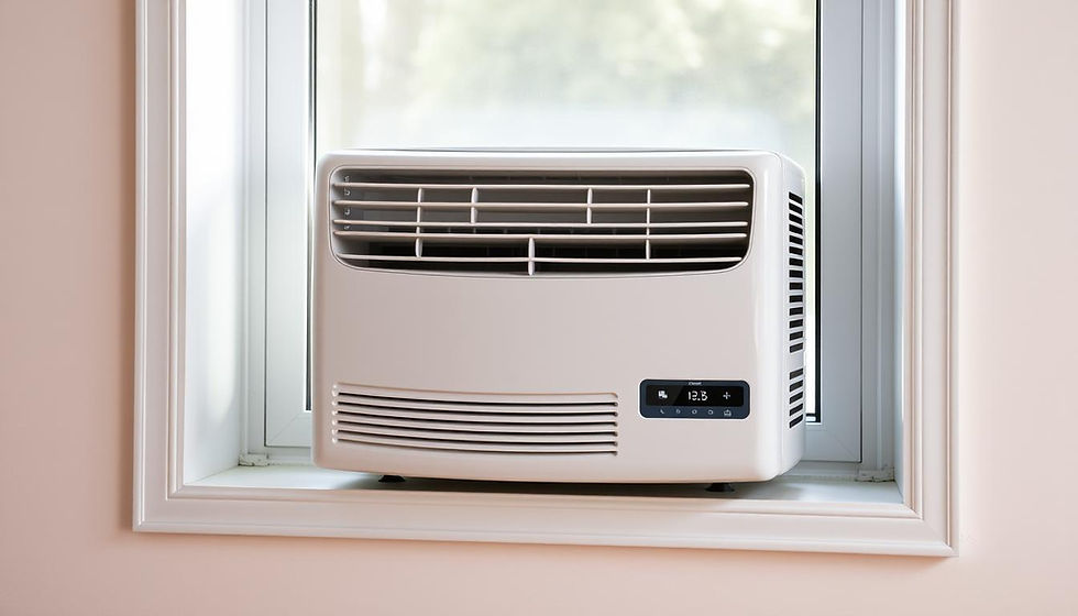u-shaped smart window air conditioner