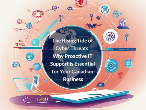 The Rising Tide of Cyber Threats: Why Proactive IT Support is Essential for Your Canadian Business