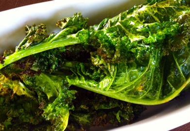 Grilled Lemony Kale