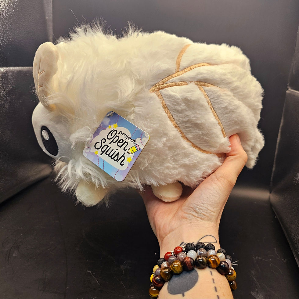 Thumbnail: Poodle Moth Plushie 