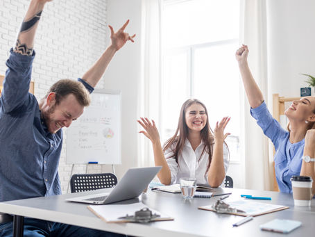 La felicidad en el trabajo.