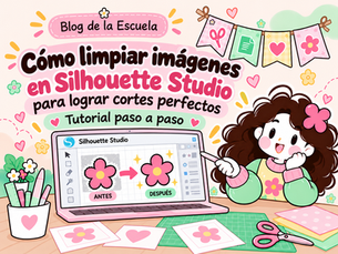 Cómo limpiar imágenes para Silhouette Studio y lograr cortes perfectos en tus proyectos de Papelería Creativa