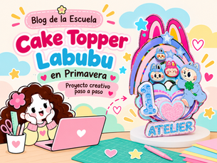 Topper Labubu en Primavera