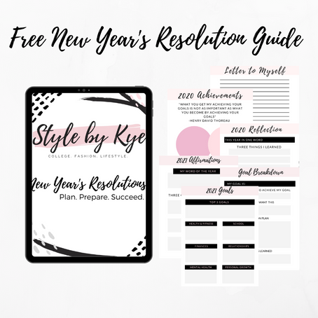 2021 New Year's Resolution Guide