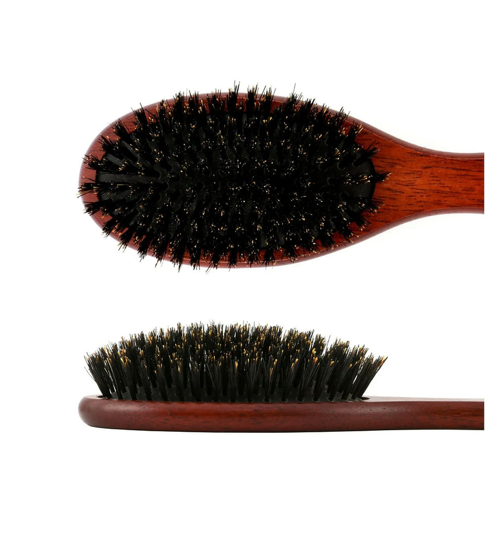 Thumbnail: 100% Boar Bristle Oval Hair Brush- Hercules Sagemann