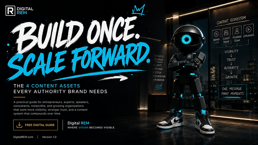 Thumbnail: The 4 Content Assets Every Authority Brand Needs