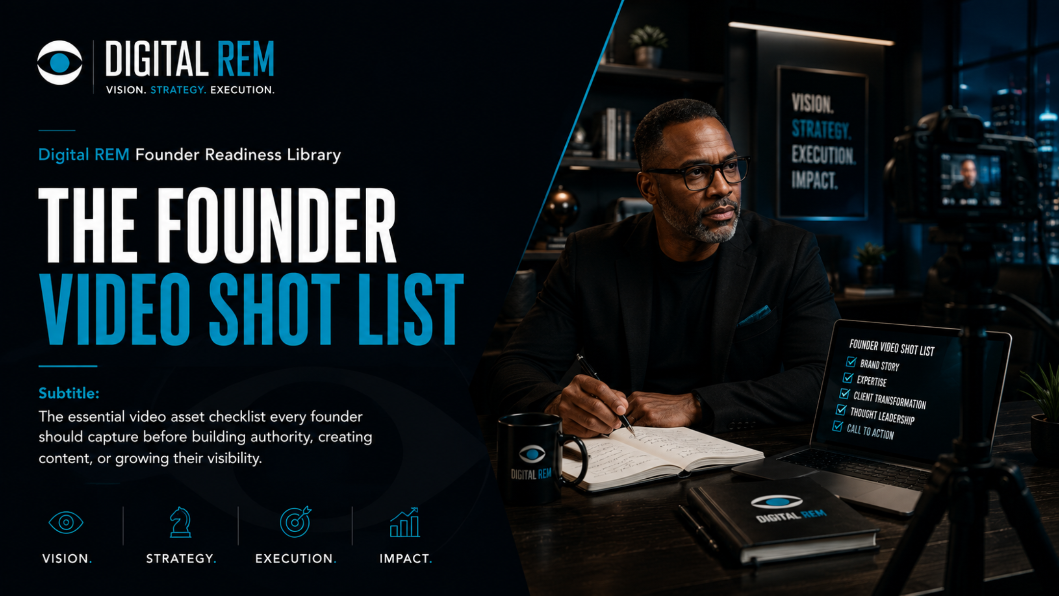 The Founder Video Shot List