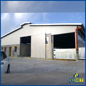 La COMET dei f.lli Cappello produce: Strutture Metalliche, Infissi in Alluminio e PVC, Coperture, Scale, Parapetti, Arredi in Ferro e altro...