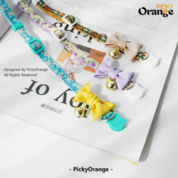 韩版复古繁花猫项圈 (30)