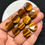 Thumbnail: Tiger Eye Cabochon 10 Piece Size 15-12 MM Approx