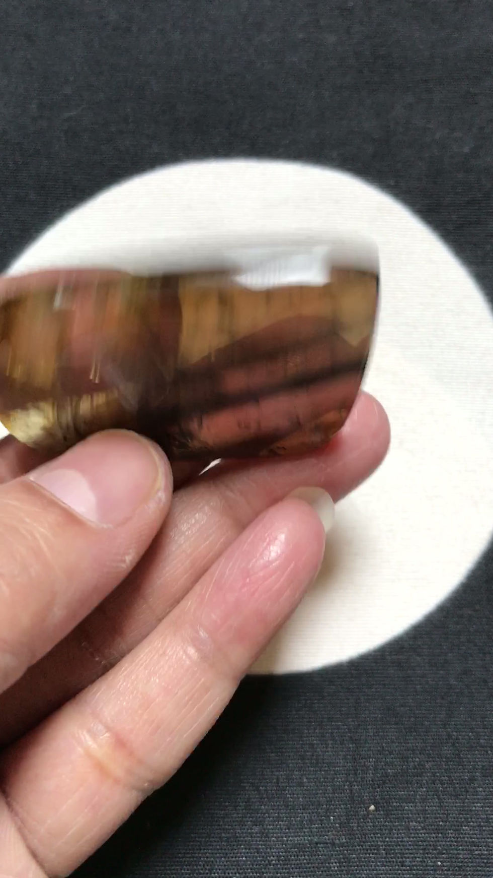 Miniatura: Tourmaline Cabochons 1 Piece Size 48 MM Approx