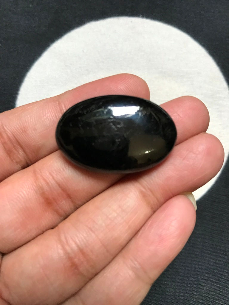 Миниатюра: Tourmaline Cabochon 1 Piece Size 30 MM Approx