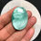 Miniature : Man Made Hemimorphite Cabochon 1 Piece Size 37 MM APPROX