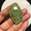 Thumbnail: Prehnite Cabochon 1 Piece Size 45 MM Approx