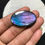 Miniature : Labradorite Cabochon 1 Piece Size 36 MM Approx