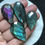 Thumbnail: Labradorite Faceted Cabochon 4 Piece Size 38-30 MM Approx