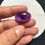 Thumbnail: Amethyst Cabochons 1 Piece Size 25 MM Approx