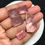 サムネイル： Rose Quartz Faceted Cabochon 1 Piece Size 20-14 MM Approx