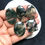 Thumbnail: Moss Agate Cabochon 5 Piece Size 32-24 MM Approx