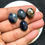Thumbnail: Sapphire Cabochon 4 Piece Size 16-15 MM Approx