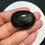 Thumbnail: Black Obsidian Cabochon 1 Piece Size 33 MM Approx