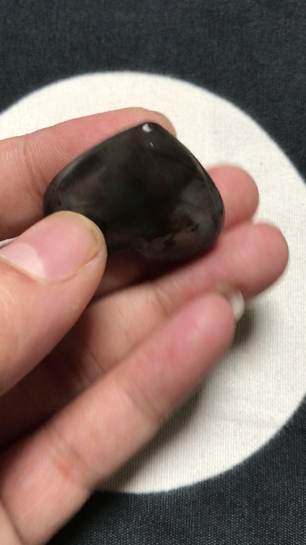縮圖：Labradorite Cabochon 1 Piece Size 32 MM Approx
