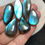Thumbnail: Labradorite Cabochon 6 Piece Size 31-22 MM Approx