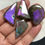 Thumbnail: Labradorite Cabochon 4 Piece Size 34-25 MM Approx
