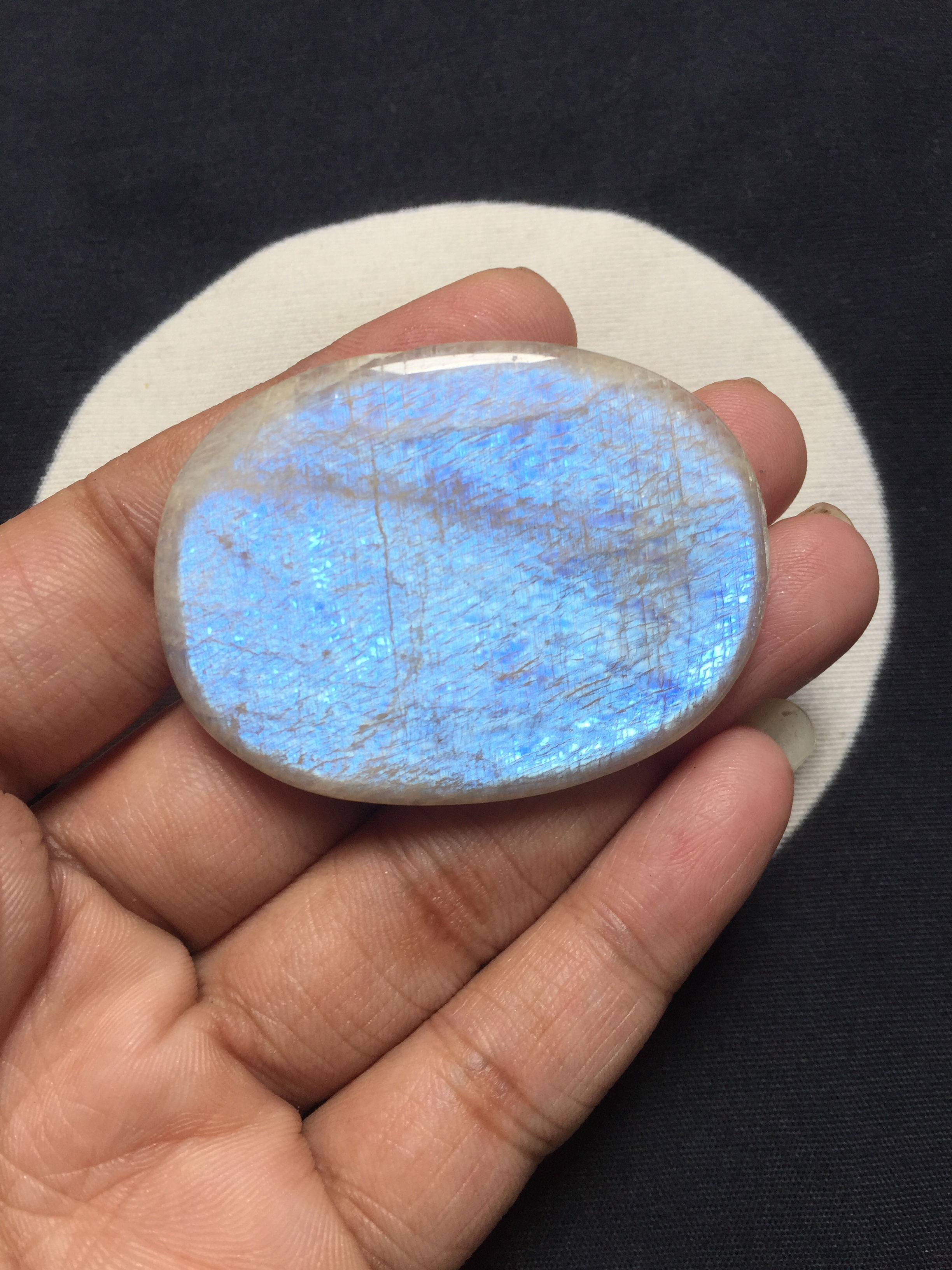 African Belomorite Cabochon 1 Piece Size 51 MM Approx
