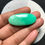 Thumbnail: Chrysoprase Cabochon 1 Piece Size 39 MM Approx