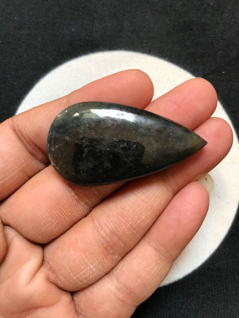 サムネイル： Sapphire Cabochon 1 Piece Size 43 MM Approx