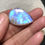 Thumbnail: Rainbow Moonstone Cabochon 1 Piece Size 31 MM Approx
