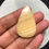 Thumbnail: Yellow less Agate 1 Cabochon Piece Size 41 MM Approx