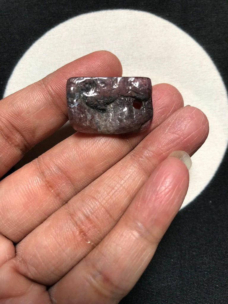 Miniatura: Tourmaline Pendant 1 Piece Size 25 MM Approx