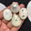 Thumbnail: Solar Quartz Cabochon 4 Piece Size 33-29 MM Approx