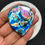 サムネイル： Labradorite Cabochon 1 Piece Size 50 MM Approx