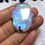 Thumbnail: Rainbow Moonstone Cabochon 1 Piece Size 38 MM Approx