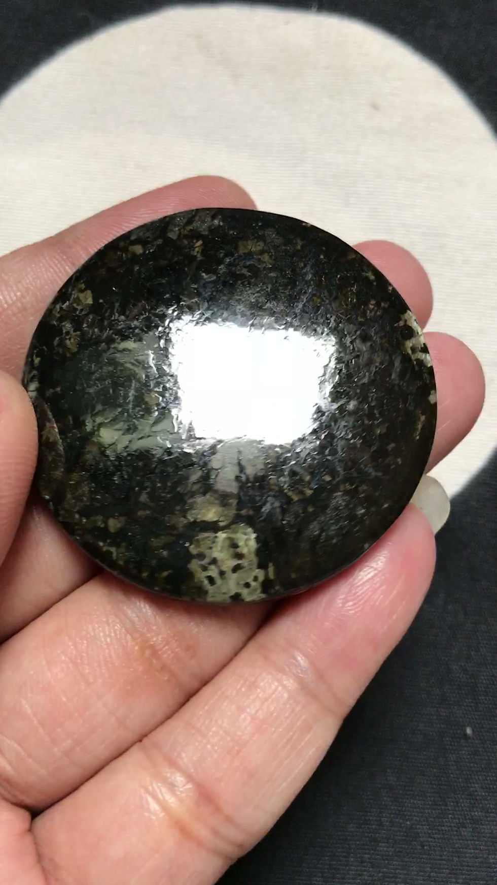 Miniatura: Gemstone Cabochon 1 Piece Size 44 MM Approx