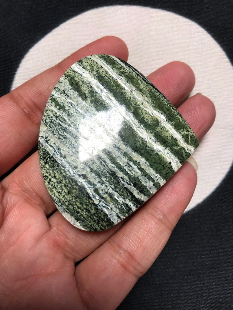 Миниатюра: Swiss Opal Cabochon 1 Piece Size 55 MM Approx