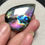 サムネイル： Labradorite Cabochon 1 Piece Size 46 MM Approx