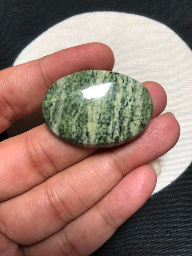 Миниатюра: Swiss Opal Cabochon 1 Piece Size 36 MM Approx