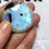 Thumbnail: Rainbow Moonstone Cabochon 1 Piece Size 39 MM Approx